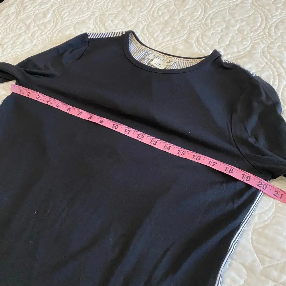 Kate Spade Broom Street Mixed Media Blouse Women Size Small Preppy Office casual
